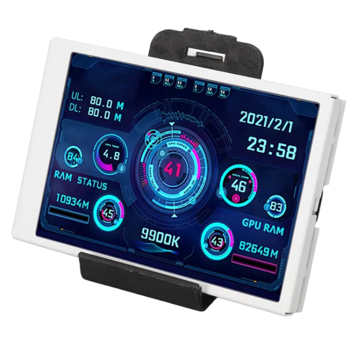 Compact Hardware Data Display